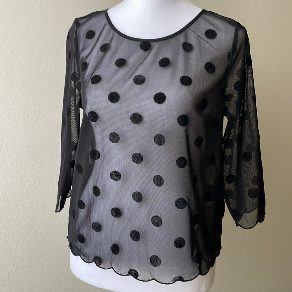 H&M Mesh top.